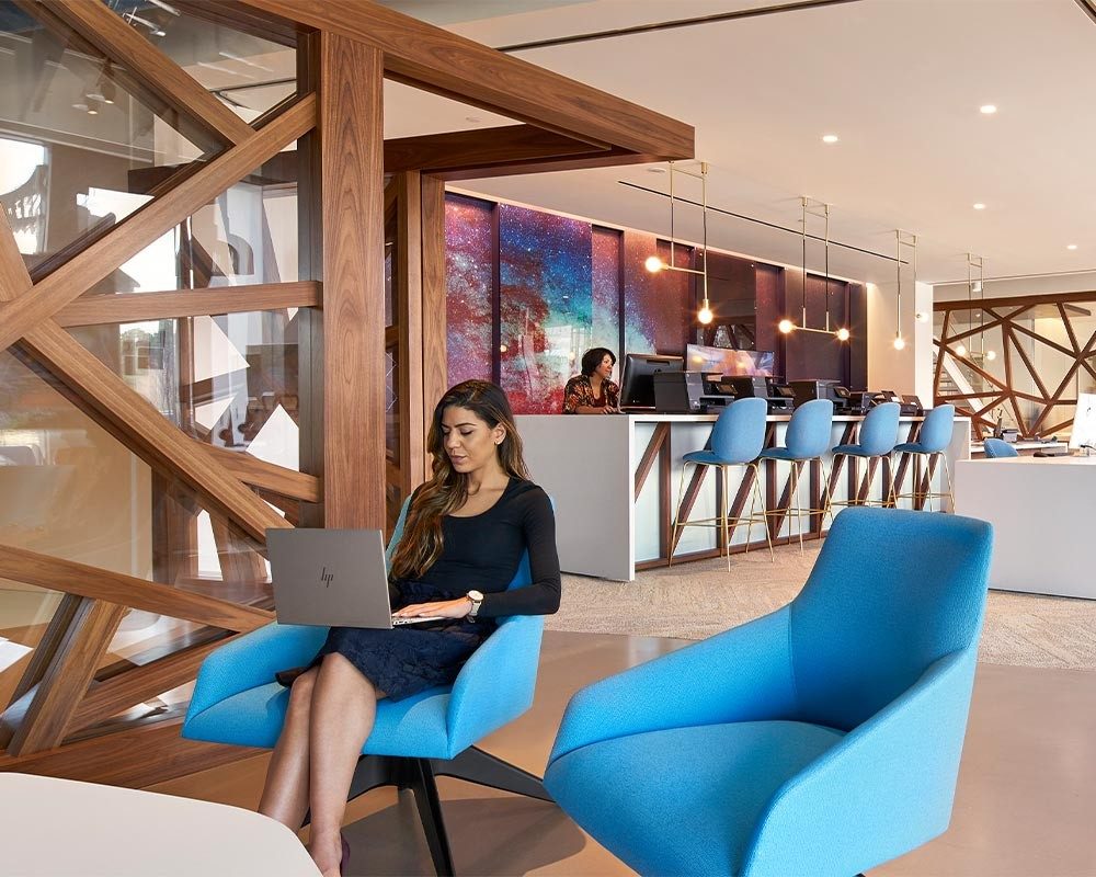 A Sustainable Workplace Focused on Employee Comfort and Well-being
